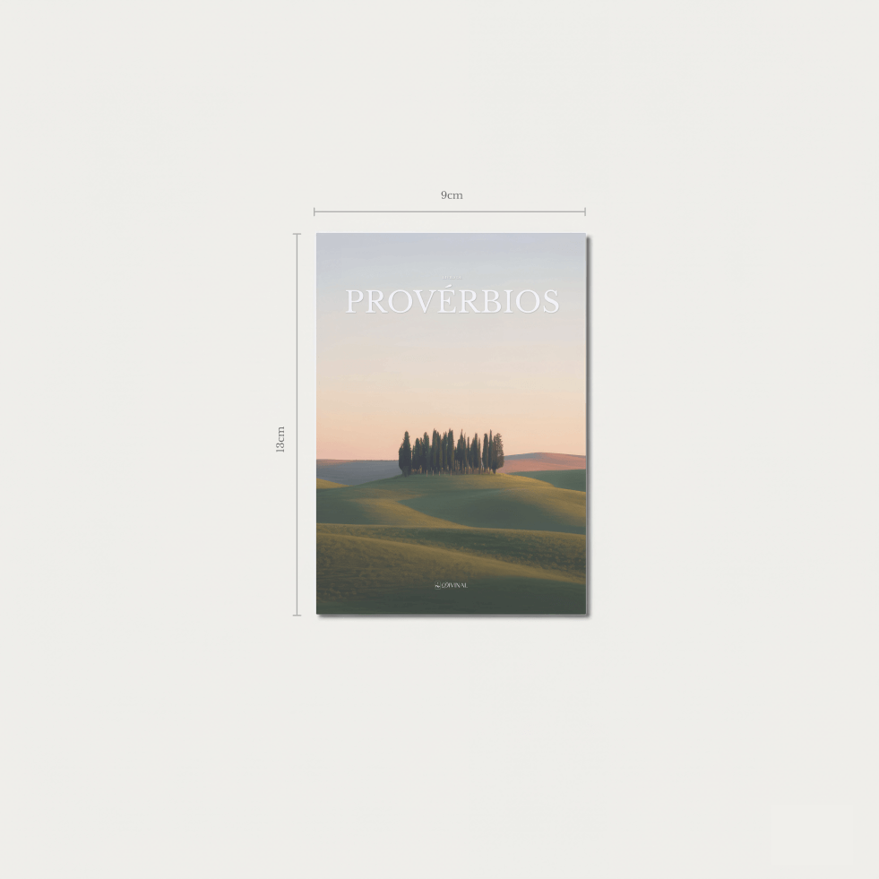 Provérbios MINI — Bíblia de bolso Divinal com design editorial