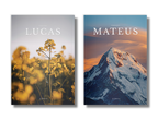 Kit 2 Livros Divinal — livros bíblicos com design editorial