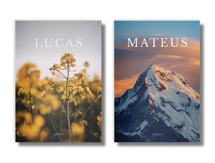Kit 2 Livros Divinal — livros bíblicos com design editorial